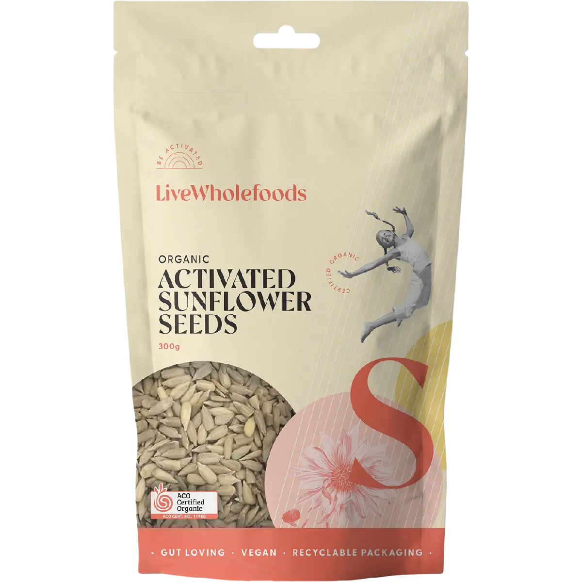 Live Wholefoods Organic Activated Sunflower Seeds — official UHP product image 2