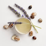 Heritage Store Lavender Castor Oil 237ml — official styled lavender lifestyle image