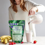 Power Super Foods Real Plant Protein - Natural 400gm — official Power Super Foods image