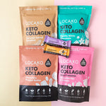Locako Vanilla Hazelnut Keto Collagen Brownie Bites - official brand lifestyle image
