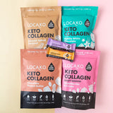 Locako Vanilla Hazelnut Keto Collagen Brownie Bites - official brand lifestyle image