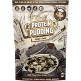 Macro Mike Plant Protein Pudding Cookies & Cream 400g — front pack image (UHP)