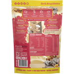 Macro Mike Peanut Plant Protein Caramel Cinnamon Bun — back pack image (UHP)