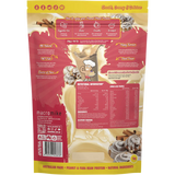 Macro Mike Peanut Plant Protein Caramel Cinnamon Bun — back pack image (UHP)