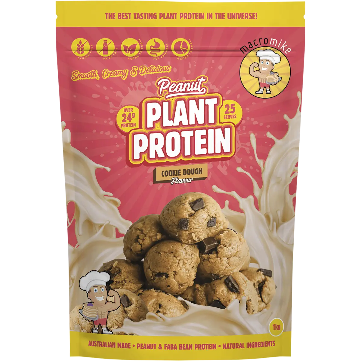 Macro Mike Peanut Plant Protein Cookie Dough — official UHP product image 2