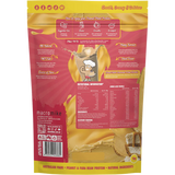 Macro Mike Peanut Plant Protein Peanut Butter Cheezecake — back pack image (UHP)
