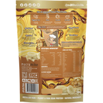 Macro Mike Peanut Plant Protein PB Banana & Hunnie 520g — back pack image (UHP)