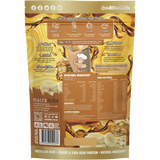 Macro Mike Peanut Plant Protein PB Banana & Hunnie 520g — back pack image (UHP)