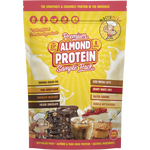 Macro Mike Premium Almond Protein Sample Pack 8 x 40g — front pack image (UHP)