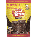 Macro Mike Premium Almond Protein Deluxe Chocolate — front pack image (UHP)