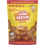 Macro Mike Premium Almond Protein Salted Caramel — front pack image (UHP)