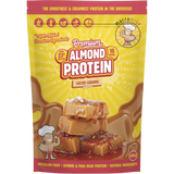 Macro Mike Premium Almond Protein Salted Caramel — front pack image (UHP)