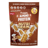 Macro Mike x Kellogg's Premium Almond Protein Nutri-Grain Inspired 400g — front pack image (UHP)