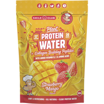 Macro Mike Plant Protein Water Strawberry Mango 300g — front pack image (UHP)