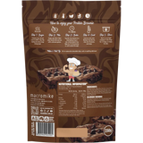 Macro Mike Protein Brownie Baking Mix Double Choc 250g — back pack image (UHP)