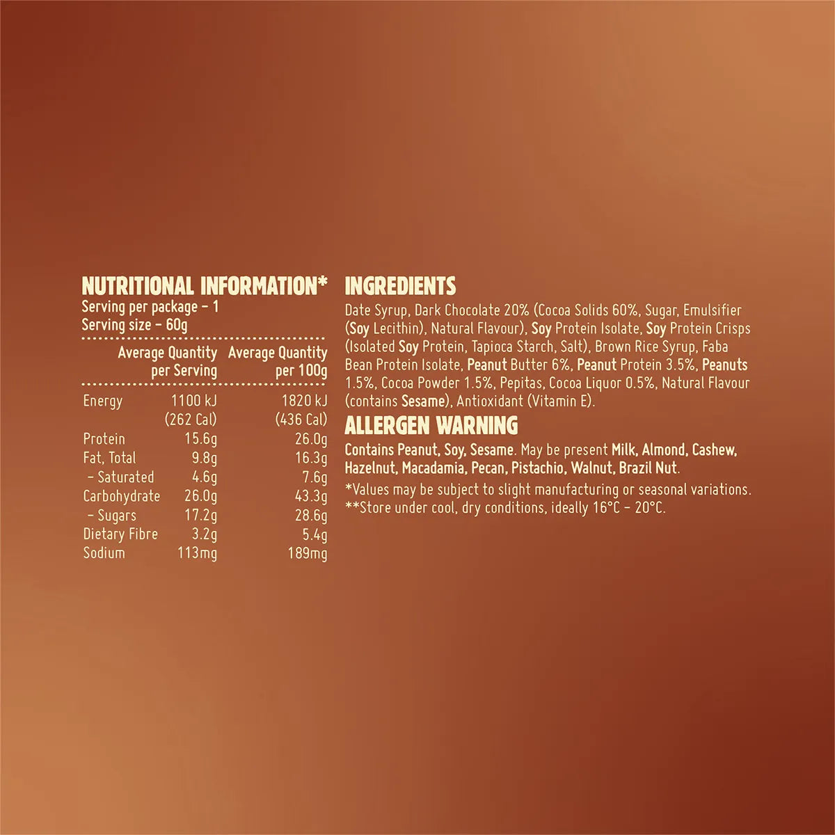 Macro Mike Protein Indulgence Bar Chocolate Peanut Butter 12x60g