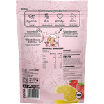 Macro Mike Plant Based Creatine Monohydrate Strawberry Lemonade 250g — back pack image (UHP)