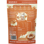 Macro Mike Golden Smooth Pea Protein Vanilla Donut 455g — back pack image (UHP)