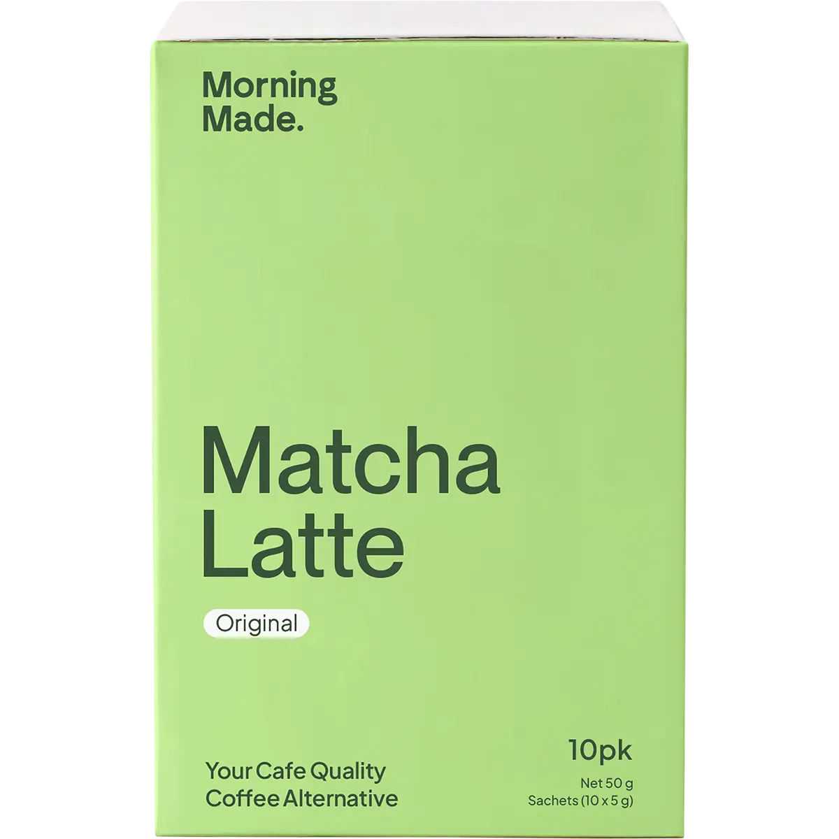 Morning Made Matcha Latte Sachets 10x5g