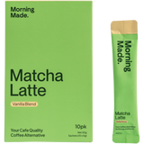 Morning Made Vanilla Matcha Latte 10x5g sachets image