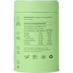 Morning Made Unsweetened Matcha Latte 60g — back pack image (UHP)