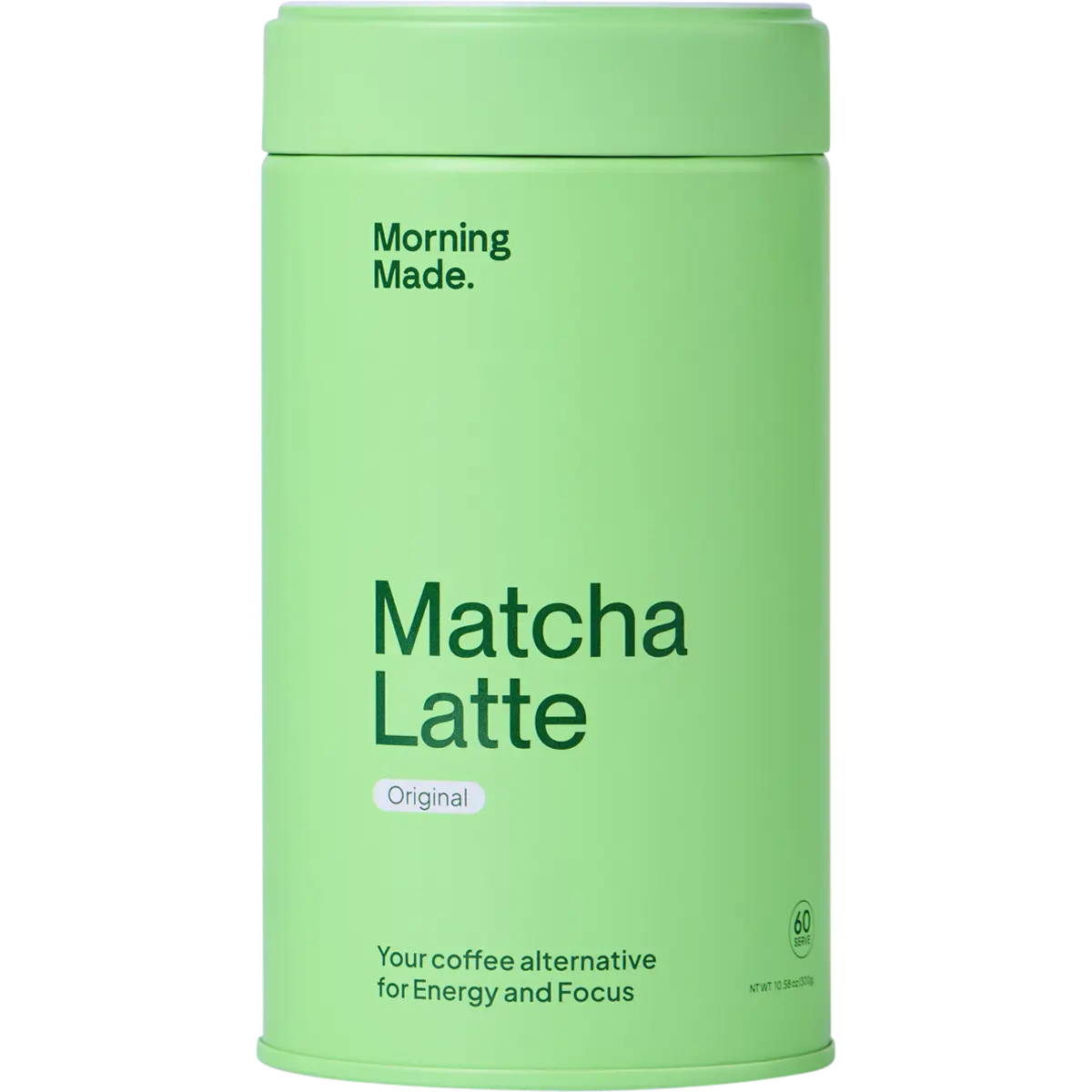 Morning Made Original Matcha Latte — front pack image (UHP)