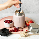Ever Eco Rose Insulated Food Jar picnic lifestyle image