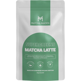Matcha Maiden Supergreens Matcha Latte 150g — front pack image (UHP)