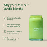 Morning Made Vanilla Matcha Latte