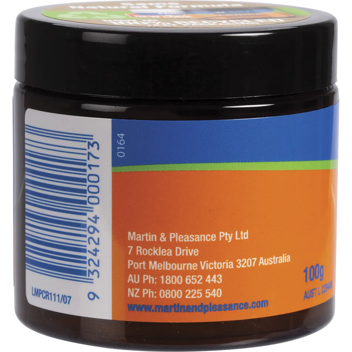 Martin & Pleasance Arnica Herbal Cream — side pack image (UHP)