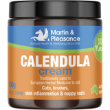 Martin & Pleasance Calendula Herbal Cream Jar 100g — front pack image (UHP)
