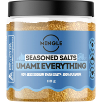 Mingle Seasoning Umami Everything Seasoned Salts 110g — front pack image (UHP)