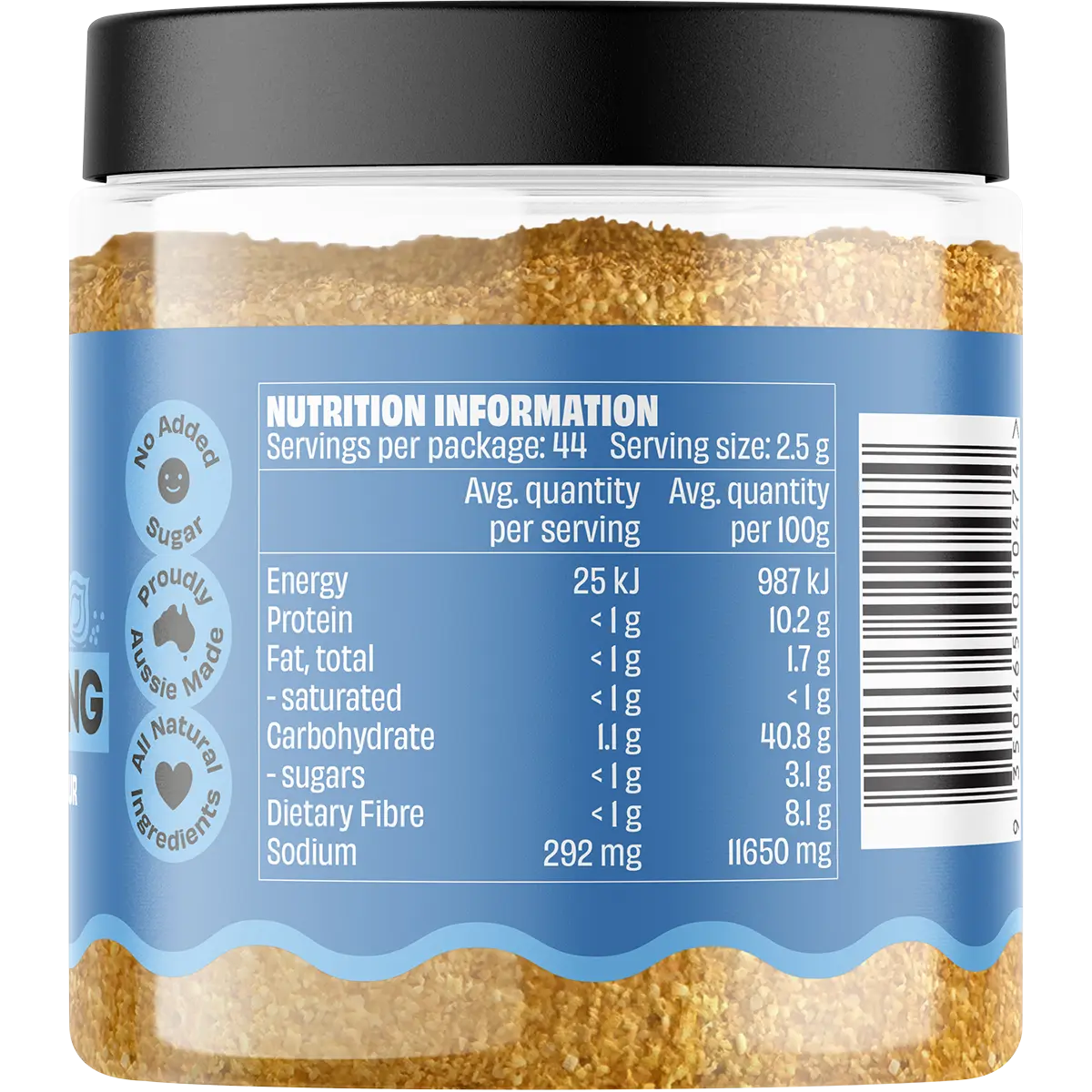 Mingle Seasoning Umami Everything Seasoned Salts 110g — side pack image (UHP)
