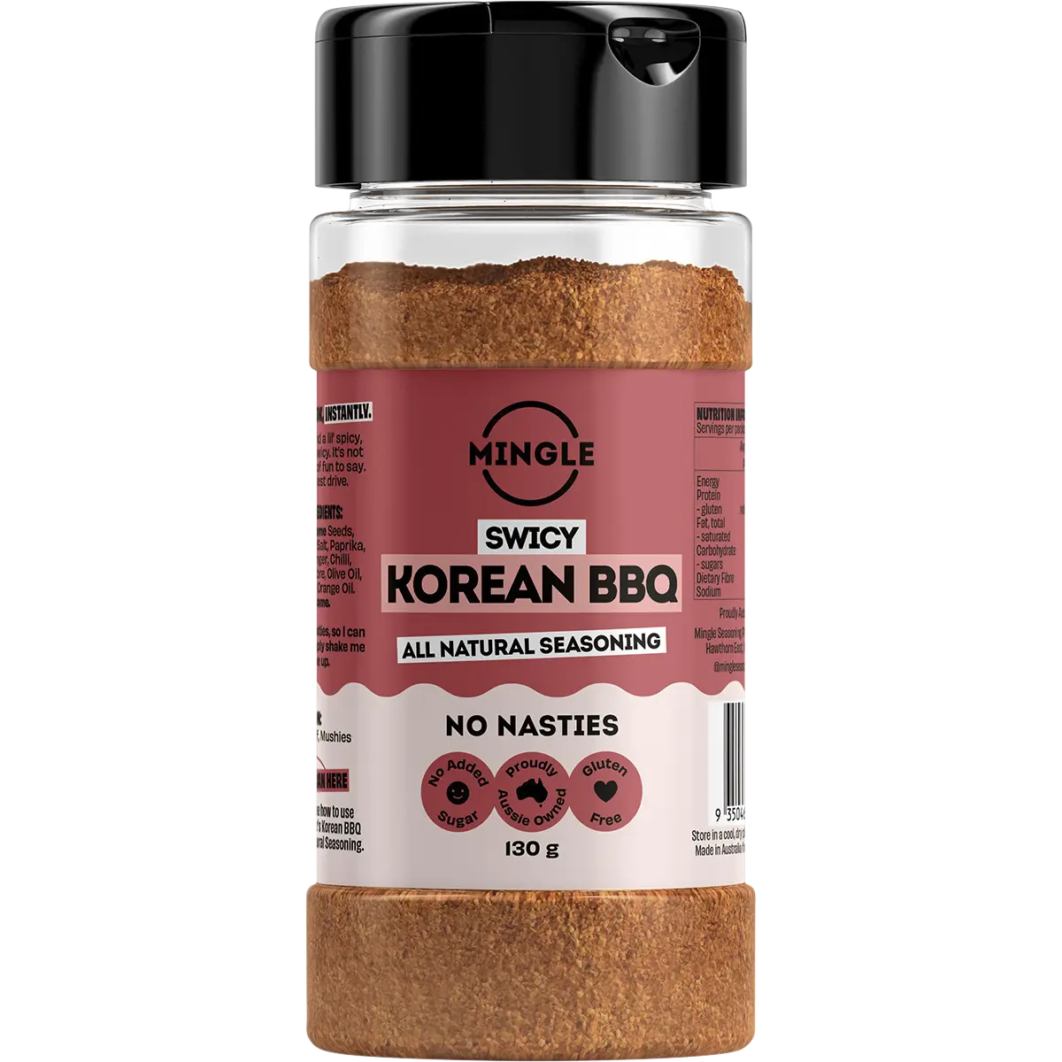 Mingle Mingle Korean BBQ All Natural Seasoning 130g supplier product photograph 1