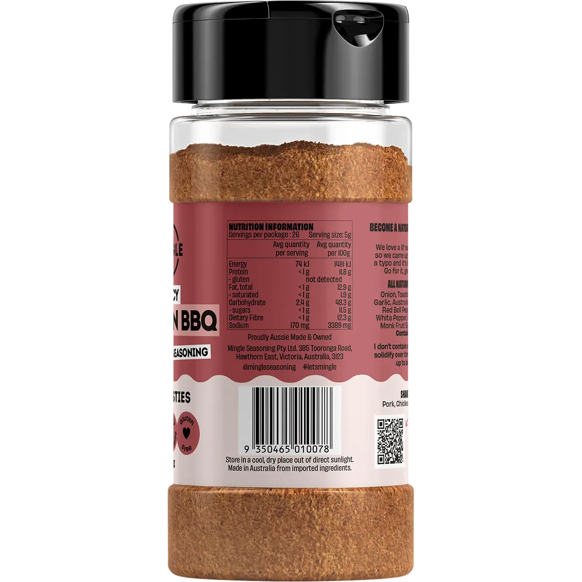 Mingle Mingle Korean BBQ All Natural Seasoning 130g supplier product photograph 3