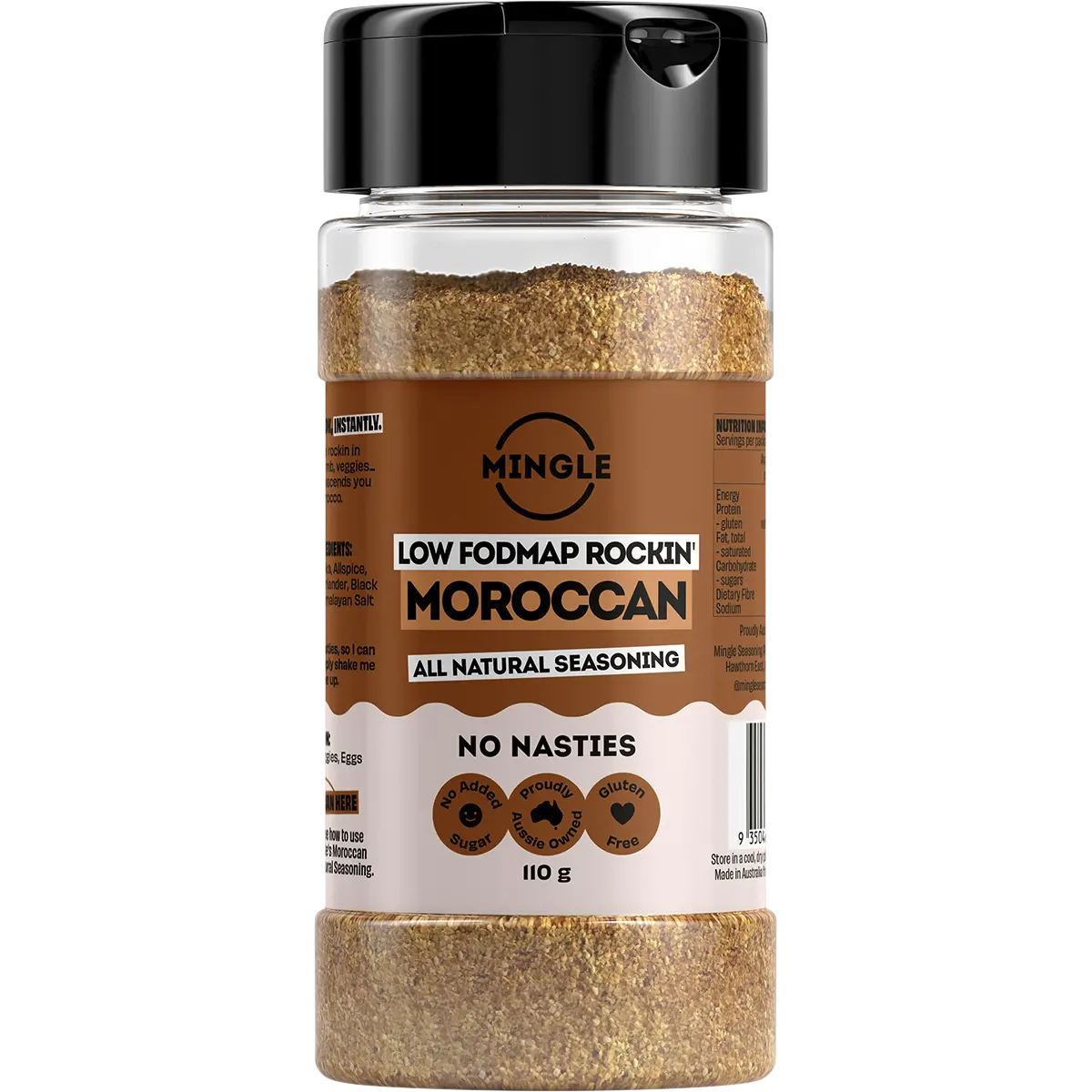 Mingle Mingle Moroccan All Natural Seasoning 110g supplier product photograph 1