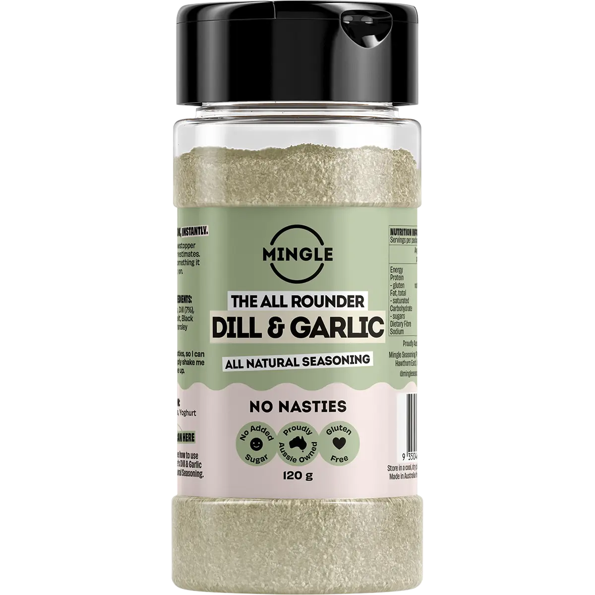Mingle Dill & Garlic All Natural Seasoning 120g