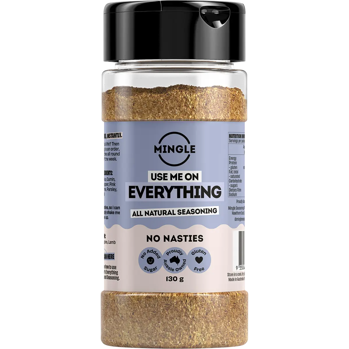 Mingle Use Me On Everything All Natural Seasoning 130g