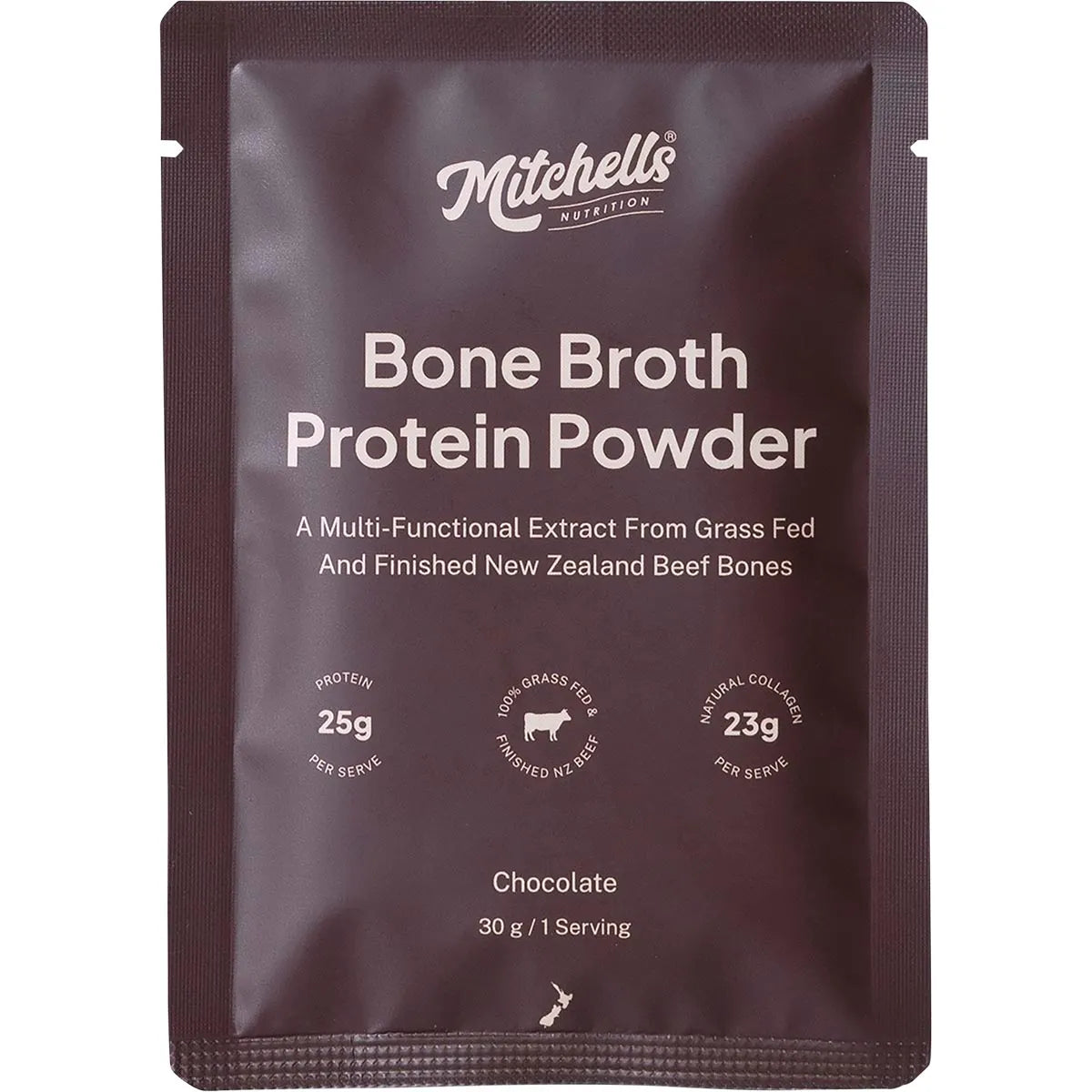 Mitchells Nutrition Bone Broth Protein Powder 30g Sachet