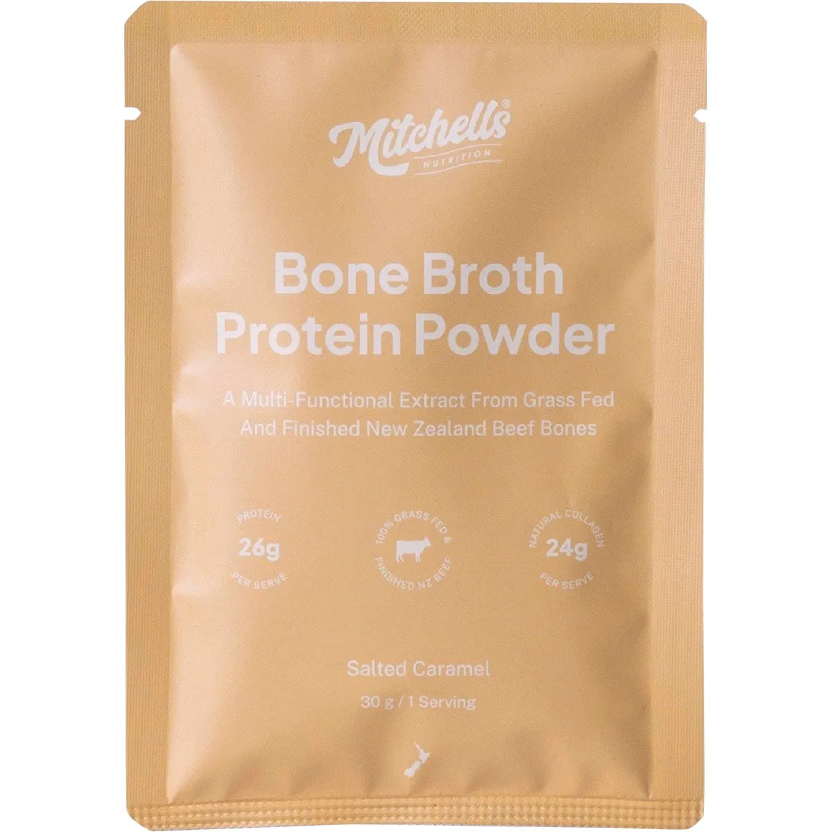 Mitchells Nutrition Bone Broth Protein Powder 30g Sachet
