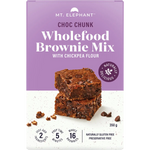 Mt Elephant Wholefood Brownie Mix Choc Chunk 350g — front pack image (UHP)