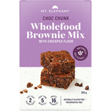 Mt Elephant Wholefood Brownie Mix Choc Chunk 350g — front pack image (UHP)