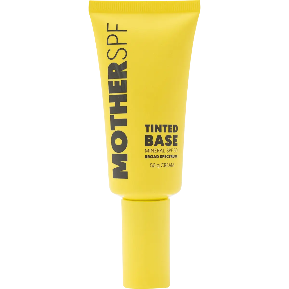 MOTHER SPF Tinted Base Mineral SPF50 50g — front pack image (UHP)
