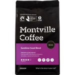 Montville Coffee Sunshine Coast Blend — front pack image (UHP)