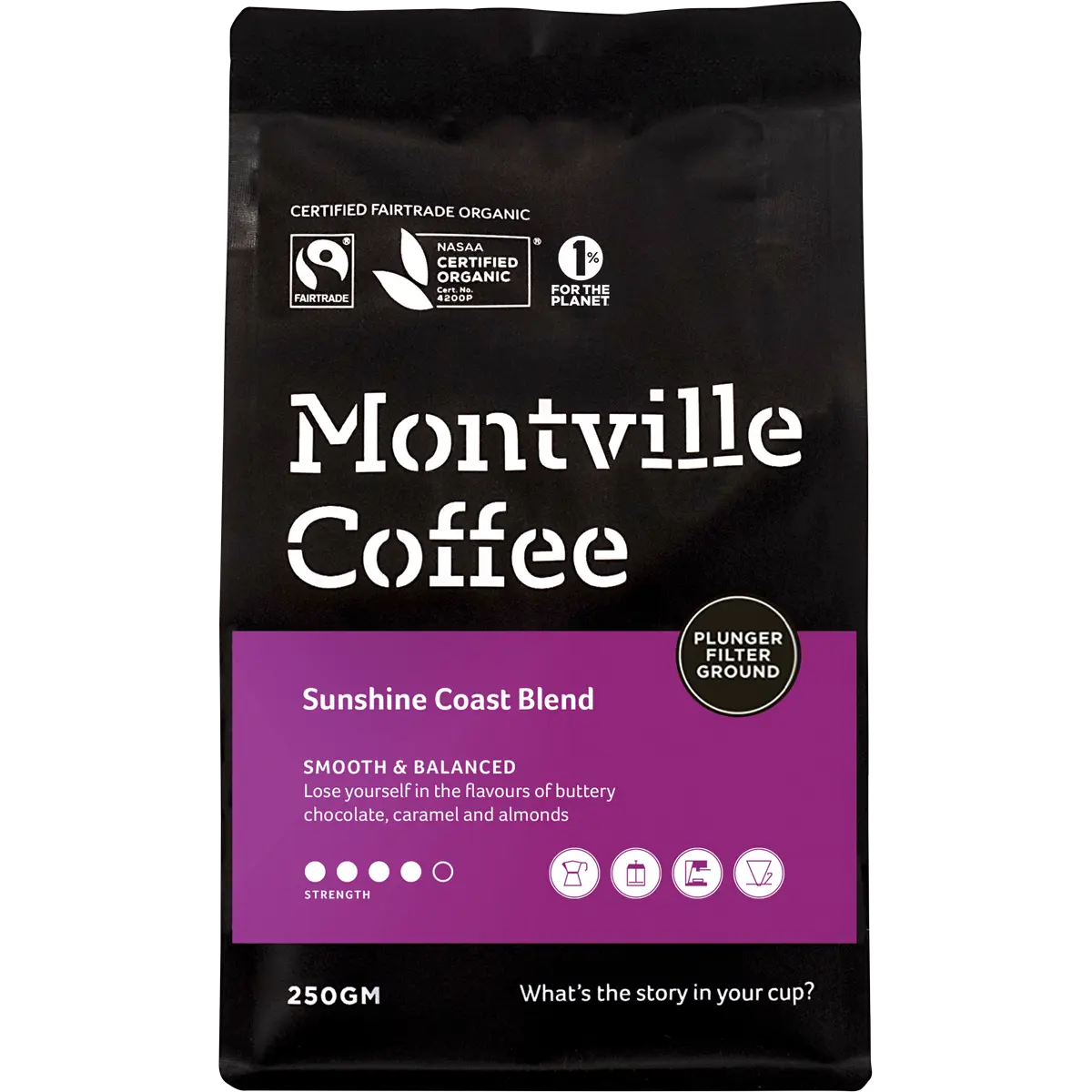 Montville Coffee Sunshine Coast Blend — official UHP product image 3