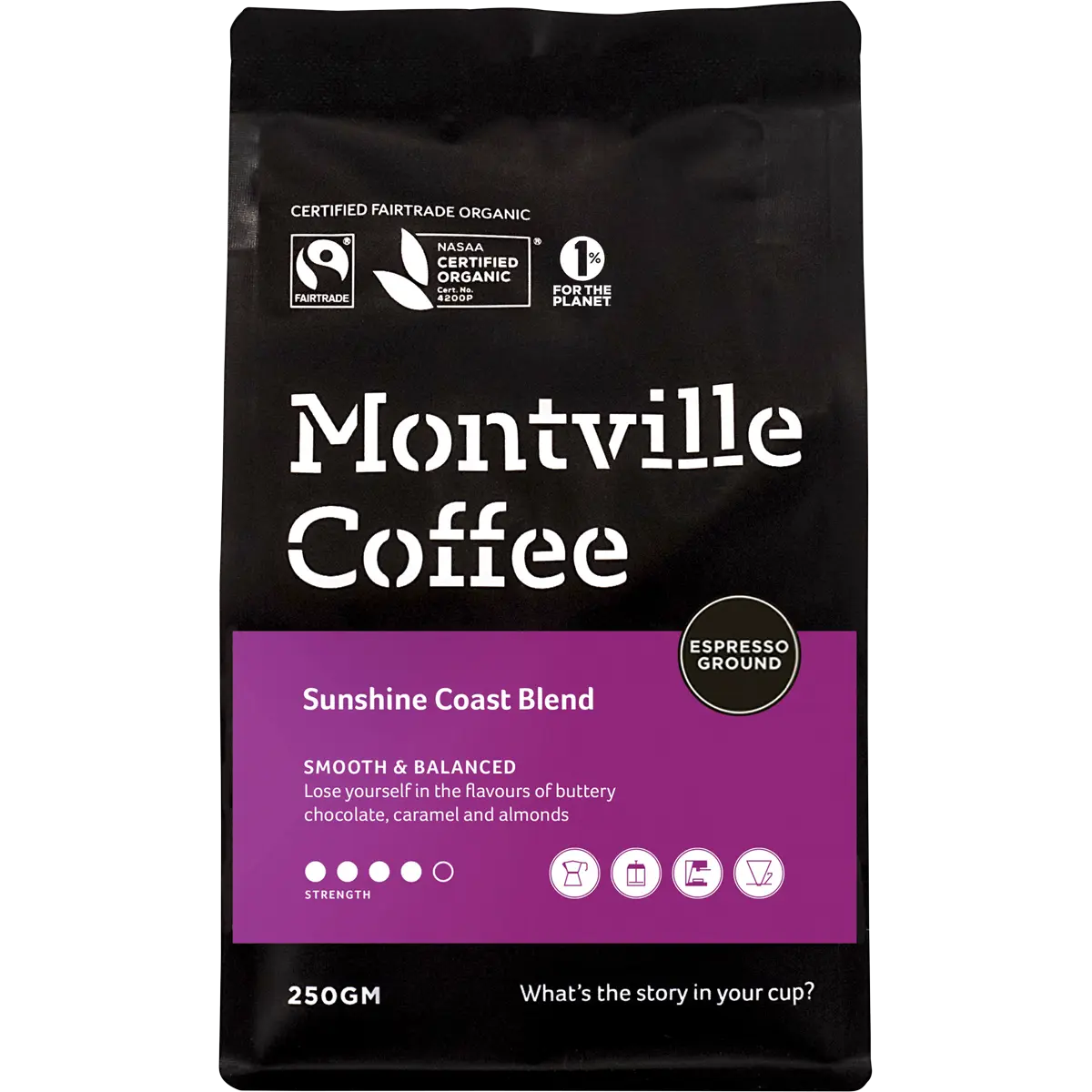Montville Coffee Sunshine Coast Blend — official UHP product image 5