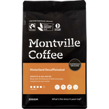 Montville Coffee Decaf Coffee Ground Espresso Hinterland Blend 250g