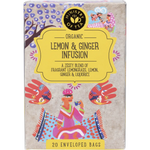 Ministry of Tea Organic Lemon & Ginger Infusion Tea Bags 20pk