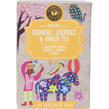 Ministry of Tea Organic Turmeric, Liquorice & Ginger Tea Tea Bags 20pk