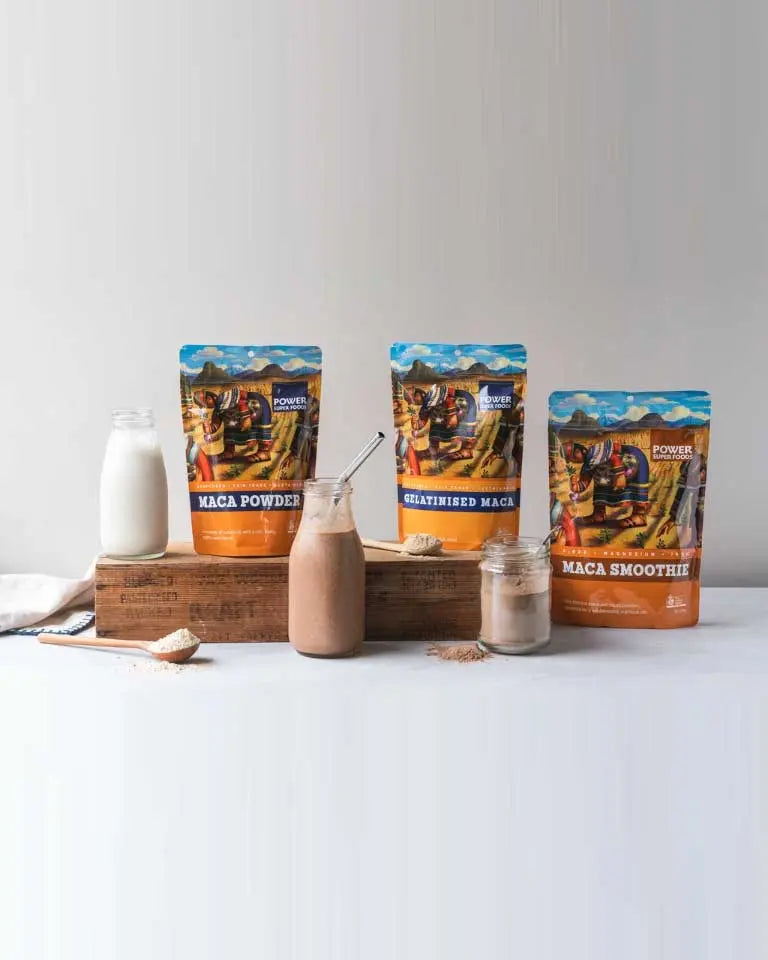 Power Super Foods Maca Smoothie Blend Certified Organic 200g — official Power Super Foods image